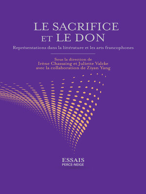 cover image of Le sacrifice et le don